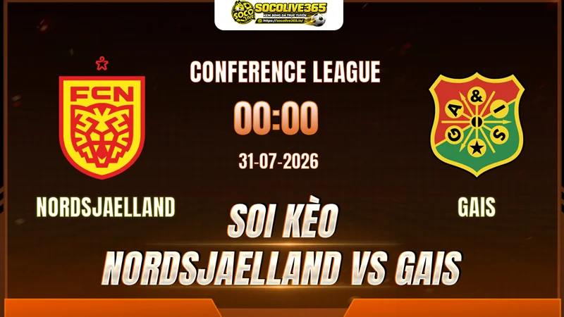 Chuyên gia Socolive soi kèo Nordsjaelland vs GAIS trước giờ bóng lăn