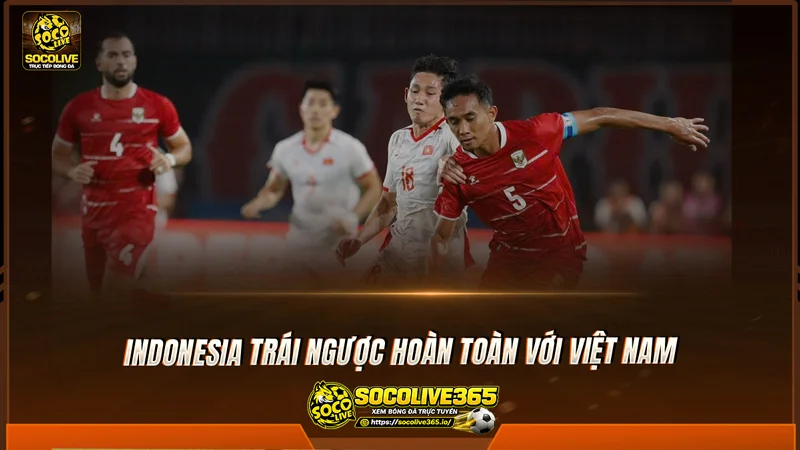Indonesia trái ngược hoàn toàn với Việt Nam